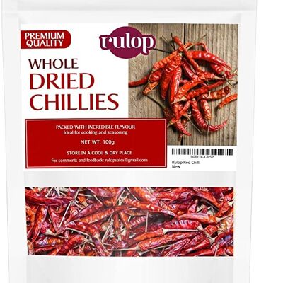 Rulop ganze getrocknete rote Chili 100g