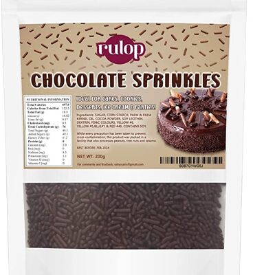 Pépites de chocolat Rulop 200g