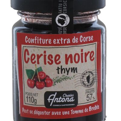 Extra Corsican Black Cherry and Thyme Jam 110g