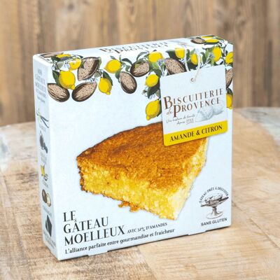 Tarta Suave de Almendras y Limón SIN GLUTEN