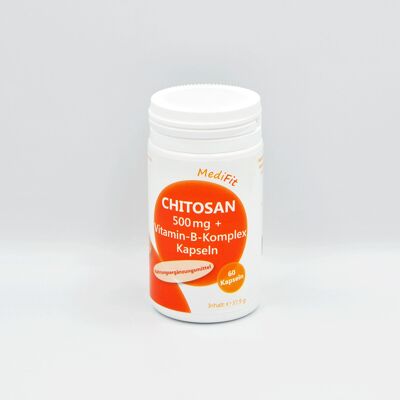 Quitosano 500 mg + Complejo vitamínico B