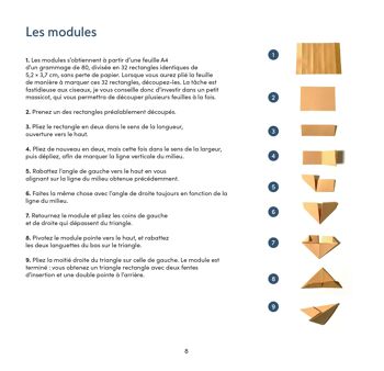 Origami modulaire ambiance Japon 5