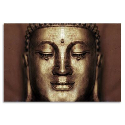 Quadro in vetro acrilico - Riflesso del Buddha