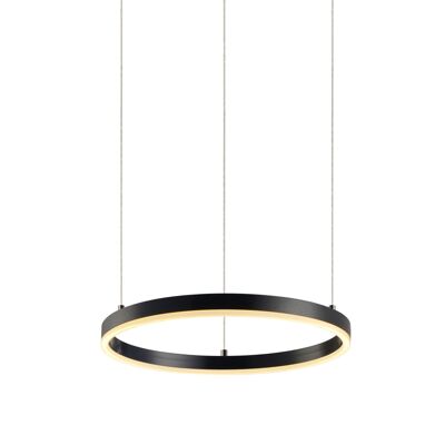 s.LUCE pro LED sospensione Ring S 2.0 Ø 40cm dimmerabile - nero