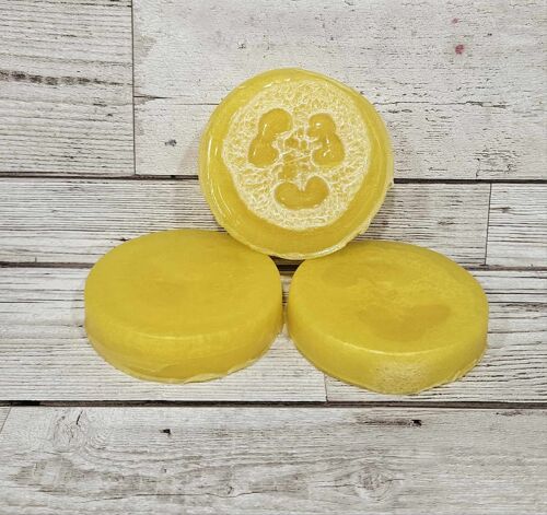 Fizzy Star Loofah Soap Bar