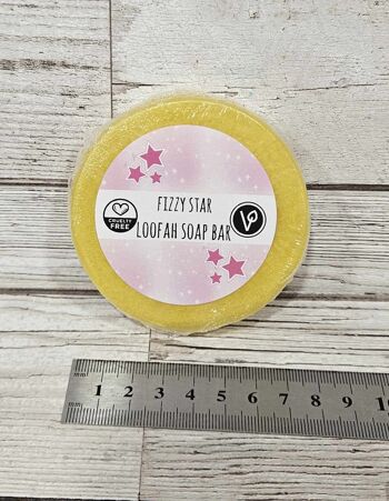 Barre de savon Fizzy Star Loofah 4