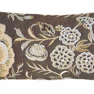 Lumbar cushion cover Stylized flowers