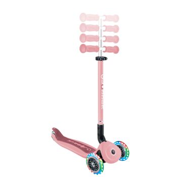 Trottinette évolutive GO-UP ACTIVE LIGHTS - Rose Pastel 5