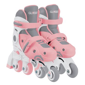 Rollers évolutifs 2-en-1 Taille XS-S du 26 au 29 - Rose 2