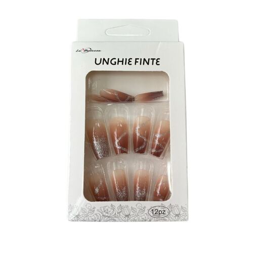 Faux ongles press on nails La Bellezza 12 ongles - Cappuccino