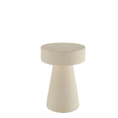 Marguerite Pink Speckled Cream Magnesia Circular Side Table