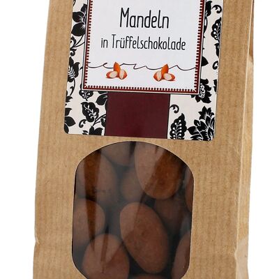 Almonds in truffle chocolate 150g bag