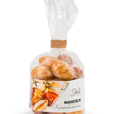 Almonds with caramel & sea salt 70g bag