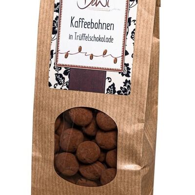 Coffee beans in truffle chocolate 150g bag