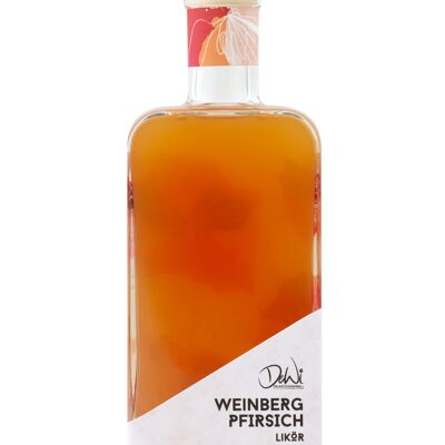Red vineyard peach liqueur - 20% vol.200ml