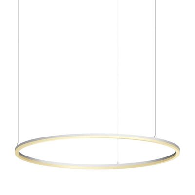 s.LUCE pro lámpara colgante LED Ring 2XL Ø 120cm regulable - blanco