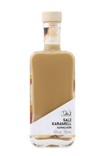 Liqueur de crème caramel au beurre salé - 17% vol. 200 ml 1