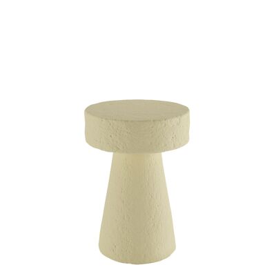 Marguerite Blue Speckled Cream Magnesia Circular Side Table
