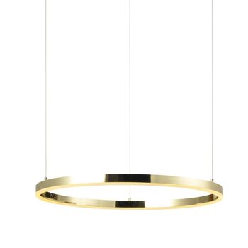 s.LUCE pro Lampe à suspension LED Ring 2XL Ø 120cm dimmable - or