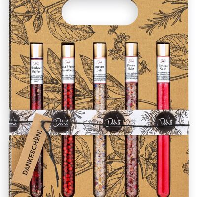 Spice Tube 5-pack gift set - Thank you