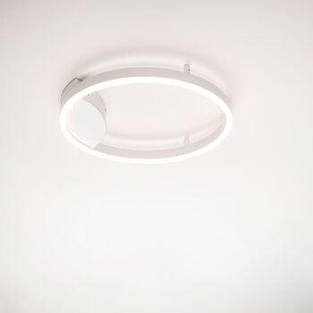 s.LUCE pro LED applique & plafonnier anneau M Ø 60cm dimmable - blanc