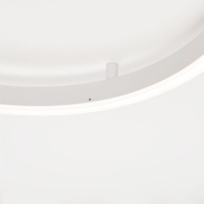 s.LUCE pro LED Wand & Deckenleuchte Ring L Ø 80cm Dimmbar - Weiß