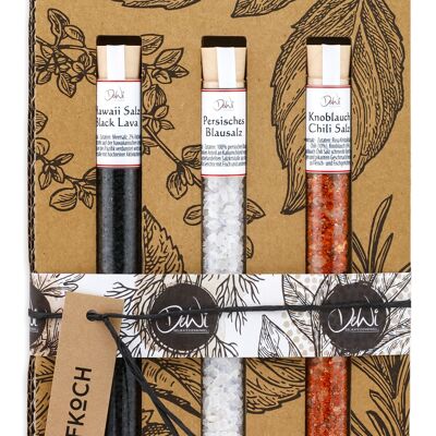 Spice Tube 3-piece gift set - Chef