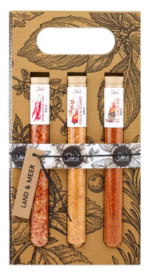 Spice Tube 3er Geschenkset XL - Land & Meer