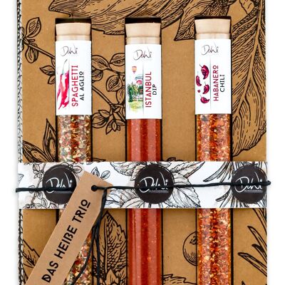 Spice Tube 3-piece gift set XL - The hot trio