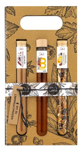 Coffret Spice Tube de 3 XL - Marché de Noël à emporter