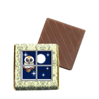 'Night Time Owl' Milchschokoladen-Neapolitaner