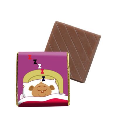 'Night Time Ted' Milk Chocolate Neapolitans