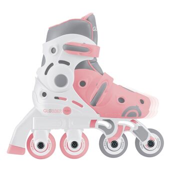 Rollers évolutifs 2-en-1 Taille S-M du 30 au 33 - Rose 5