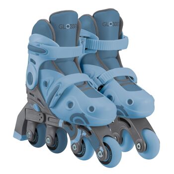 Rollers évolutifs 2-en-1 Taille S-M du 30 au 33 - Bleu 3