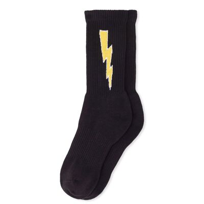 Paquete múltiple de calcetines Bolt (2 negros)