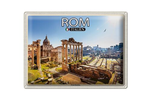 Blechschild Reise Rom Italien Forum Romanum 40x30cm Geschenk