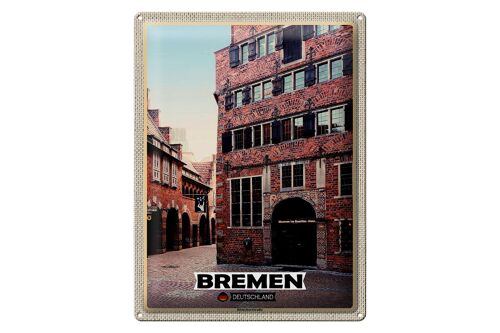 Blechschild Städte Bremen Deutschland Bremerhaven 30x40cm