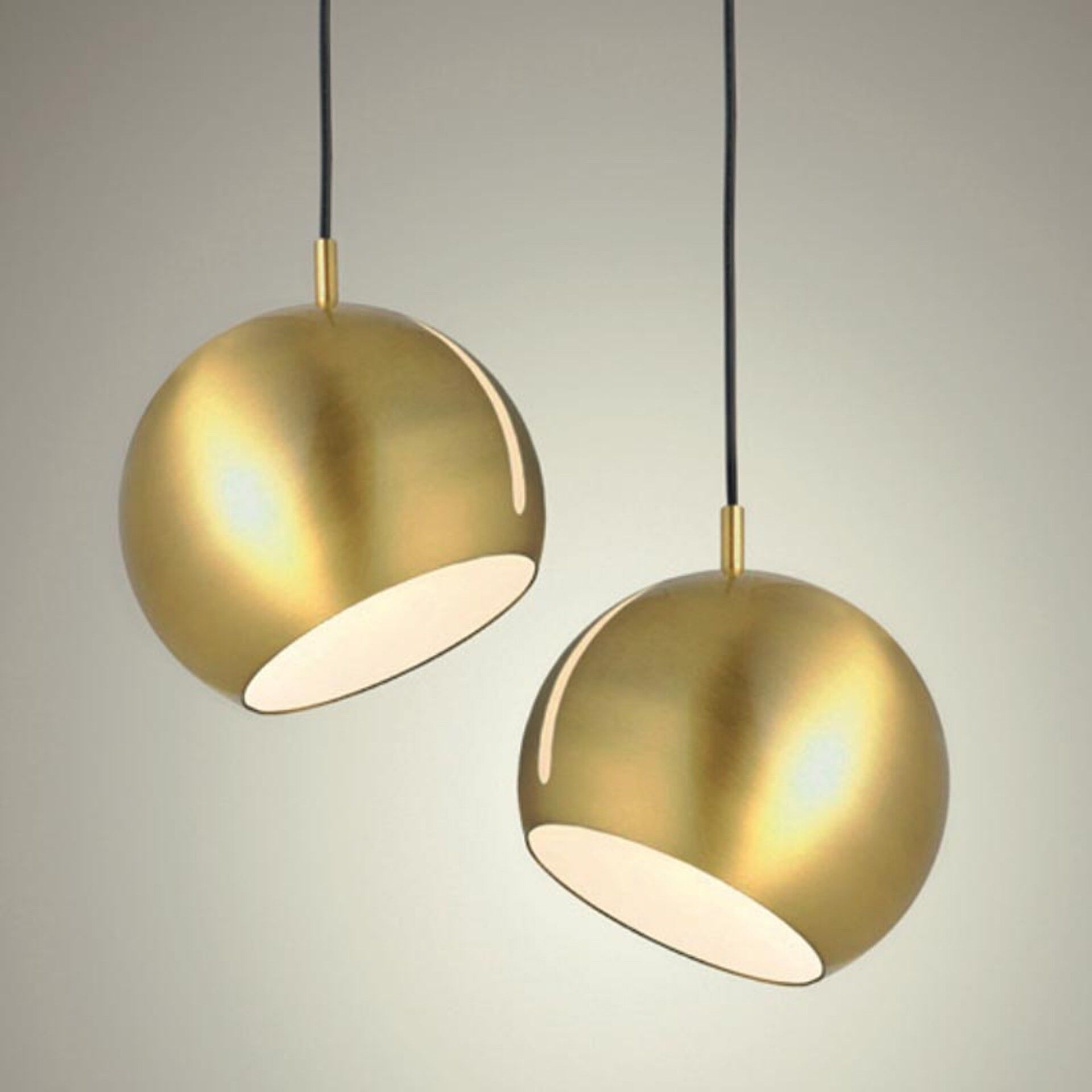 Ombrello a sfera s.LUCE - colore: oro, misura: Ø 20cm