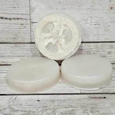 Saponetta di luffa al muschio nero