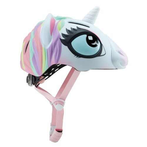 Casque trottinette enfant FANTASY - Licorne Rose