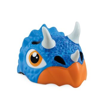 Casque trottinette enfant FANTASY - Dinosaure Bleu 2