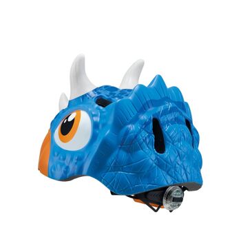 Casque trottinette enfant FANTASY - Dinosaure Bleu 7