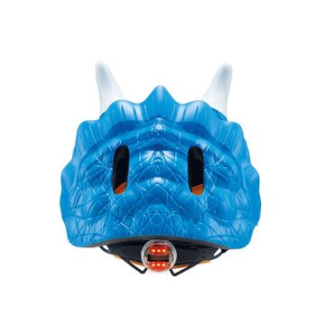 Casque trottinette enfant FANTASY - Dinosaure Bleu 8