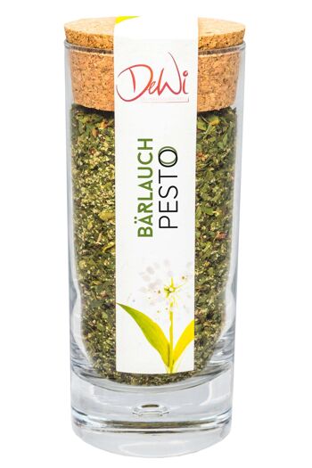 Grand pot de pesto à l'ail des ours