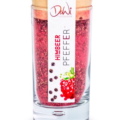 Raspberry Pepper small glass