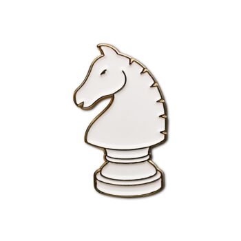 Pin's en émail "Chess Knight" 1