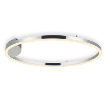 s.LUCE pro Applique & plafonnier LED Ring XL Ø 100cm, dimmable chrome