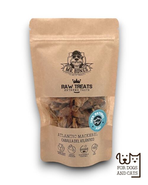 Raw Treats Caballa del Atlántico 400g