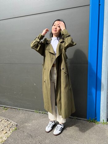 Trench coat oversize 1