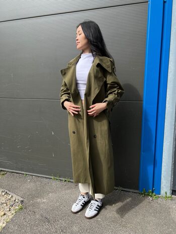 Trench coat oversize 2